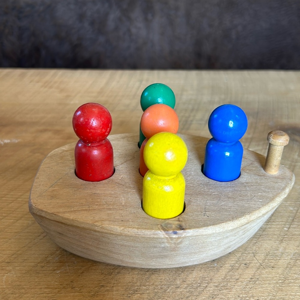 North Star Toys Wooden Busy Boat